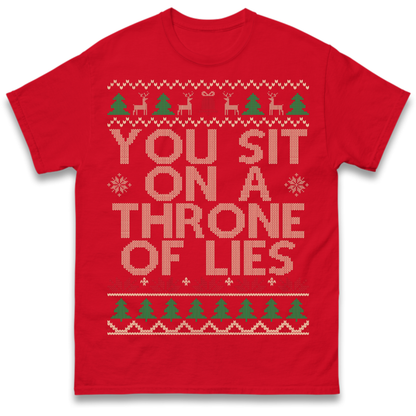Throne Of Lies Christmas T-Shirt