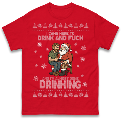 Rude Santa Graphic T-Shirt