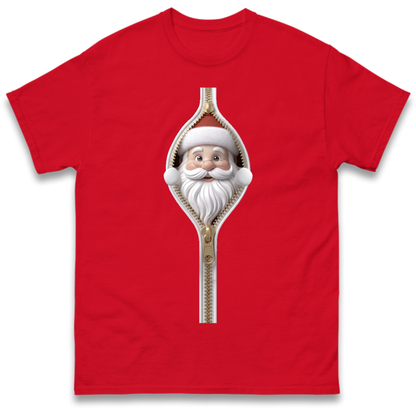 Santa Face Novelty T-Shirt