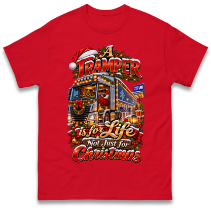 Trucker Christmas T-Shirt