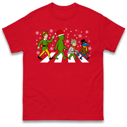 Abbey Road Walk Christmas jumper T-Shirt