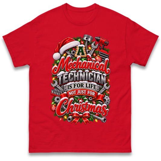 Mechanical Technician Christmas T-Shirt