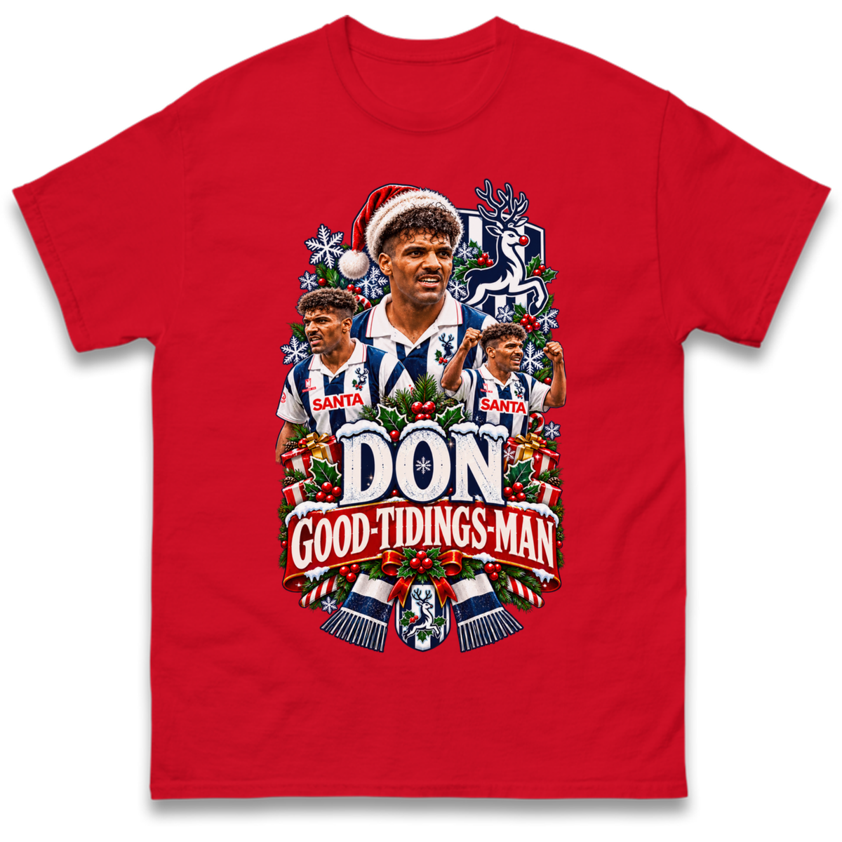 West Bromwich Albion Christmas T-Shirt