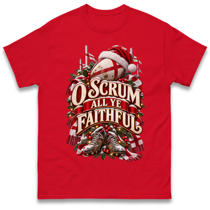 England Rugby Christmas T-Shirt
