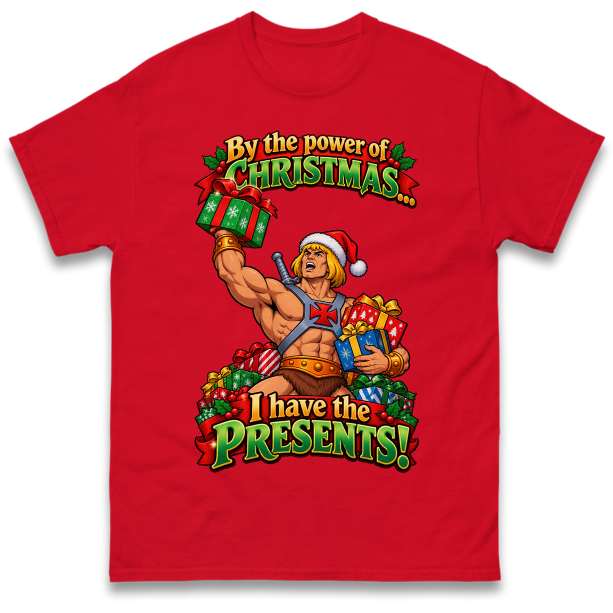 He Man Christmas T-Shirt