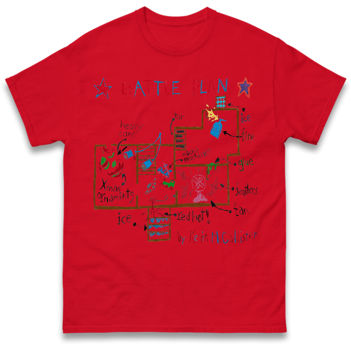 home alone battle plan T-Shirt
