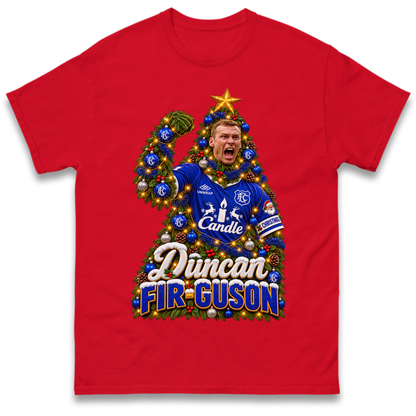 Duncan Ferguson Everton Christmas T-Shirt