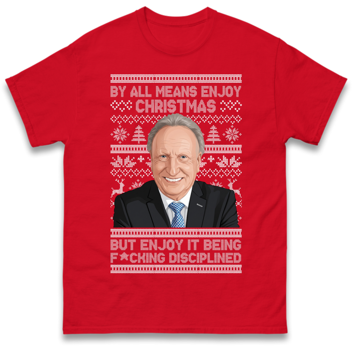 Neil Warnock Christmas T-Shirt