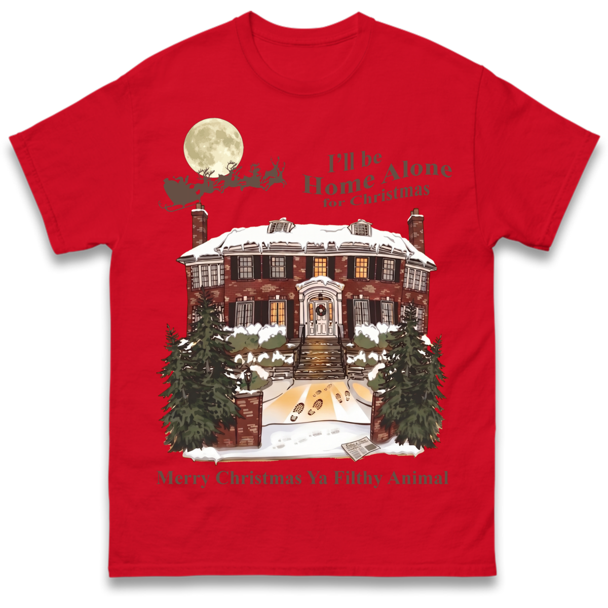 Home Alone Festive Christmas T-Shirt