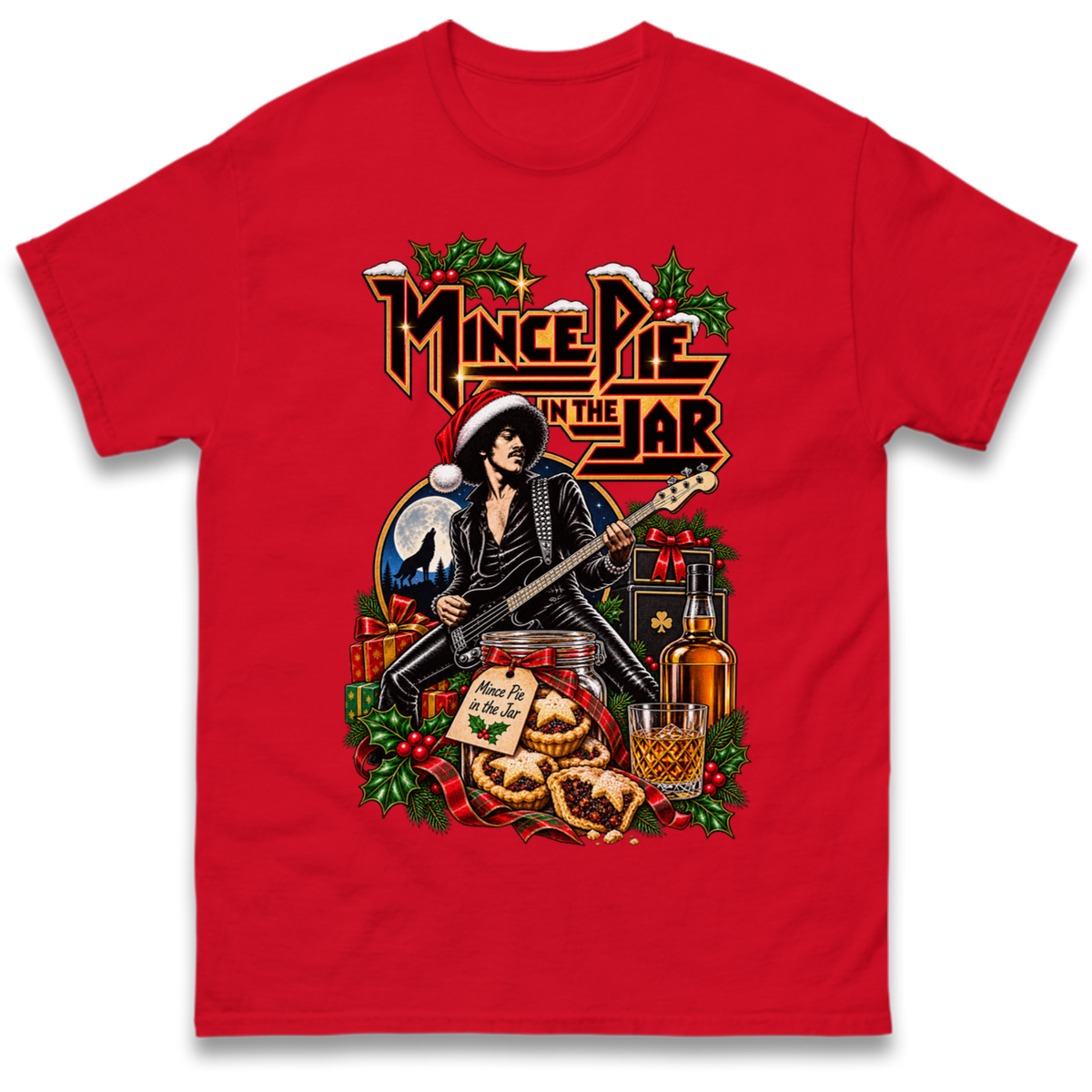 Thin Lizzy Christmas T-Shirt