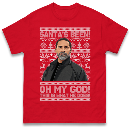 Steve Rio Ferdinand Christmas T-Shirt