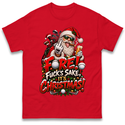 Rude Golf Christmas T-Shirt