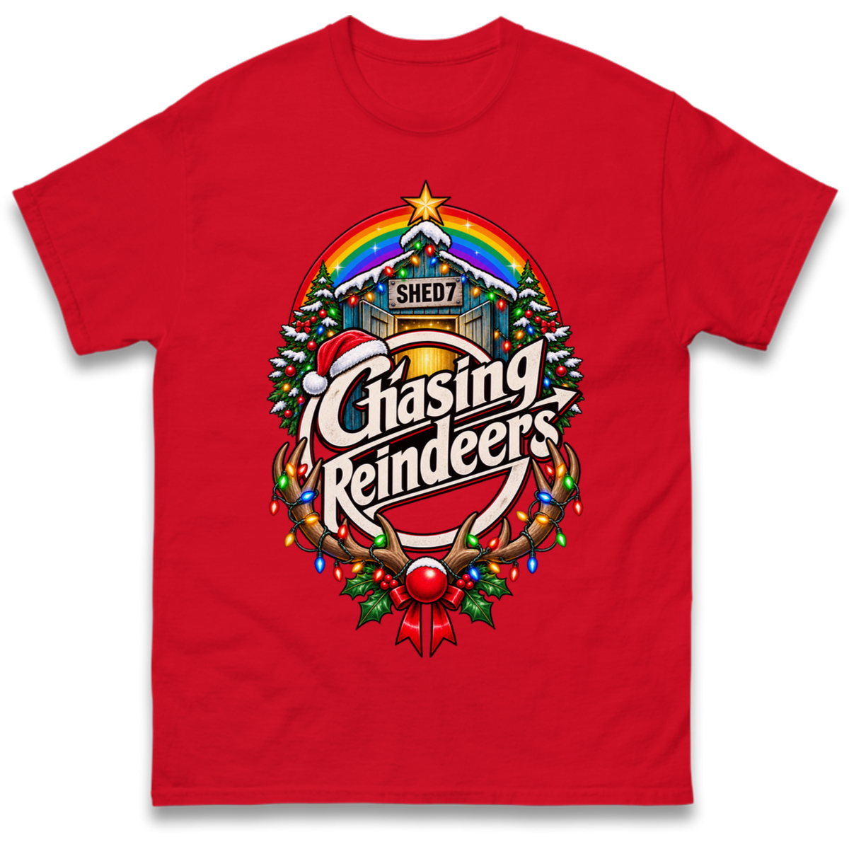 Shed Seven Christmas T-Shirt