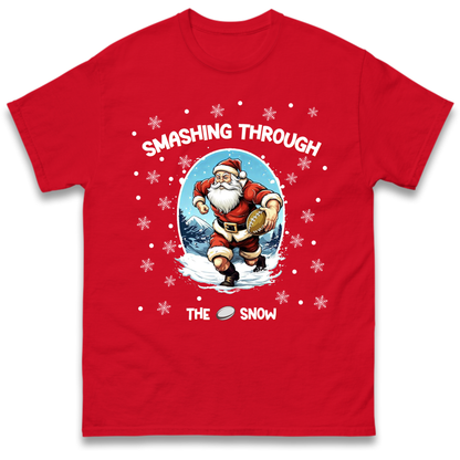 Rugby Santa Clothing T-Shirt