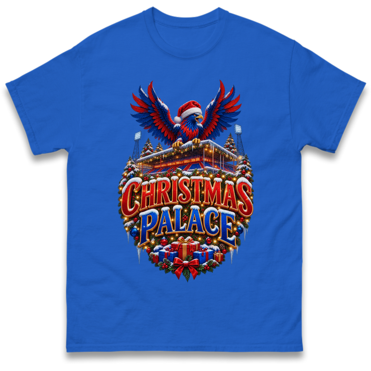 Crystal Palace Football Christmas T-Shirt