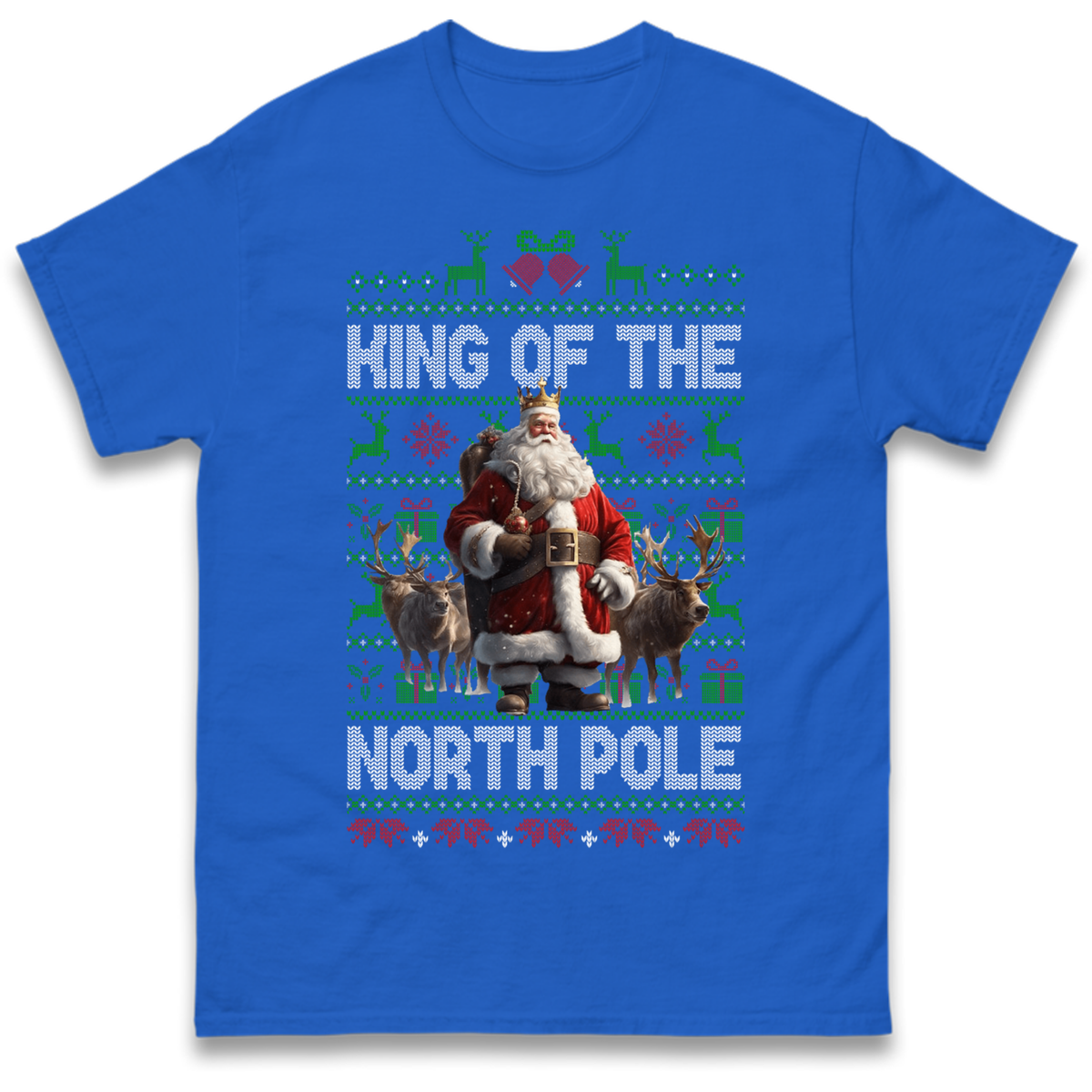 King Santa Christmas T-Shirt