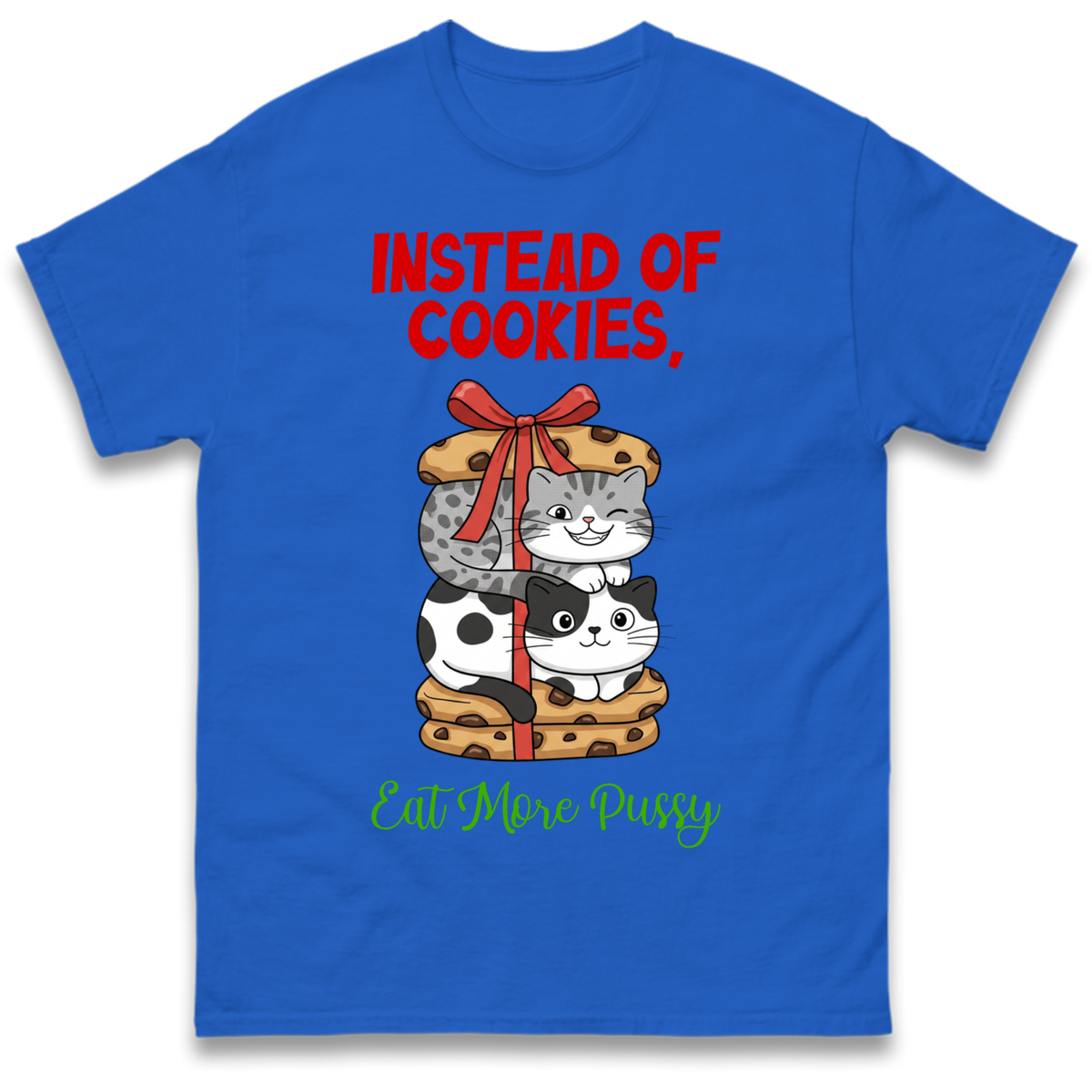 Cheeky Cat Slogan T-Shirt