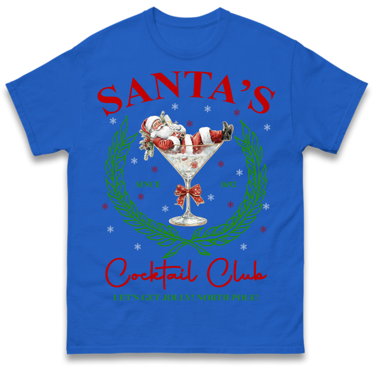 Cocktail Lover Christmas T-Shirt
