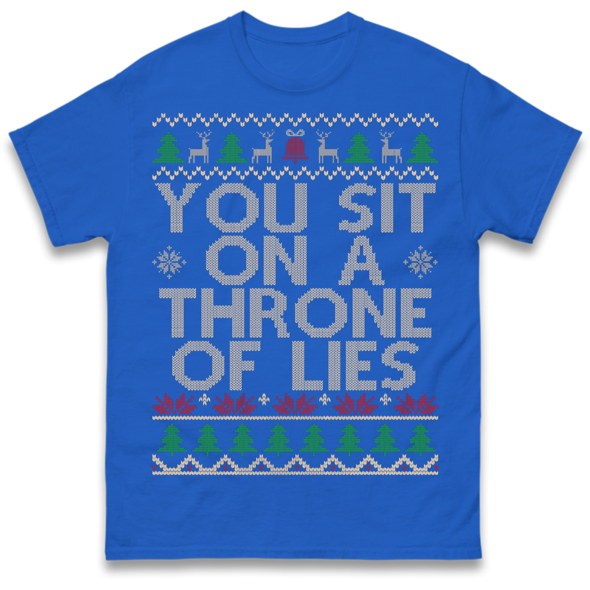 Throne Of Lies Christmas T-Shirt