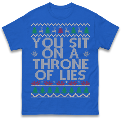 Throne Of Lies Christmas T-Shirt
