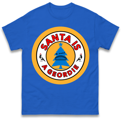 Geordie Santa  Christmas T-Shirt