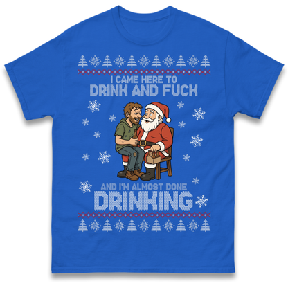 Rude Santa Graphic T-Shirt