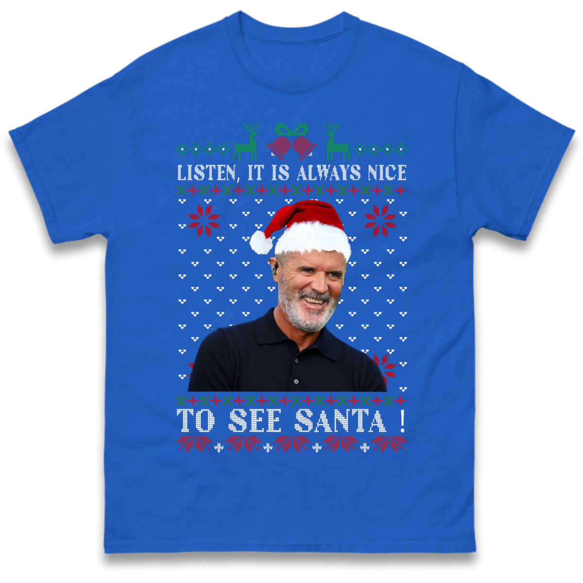 Roy Keane Christmas T-Shirt