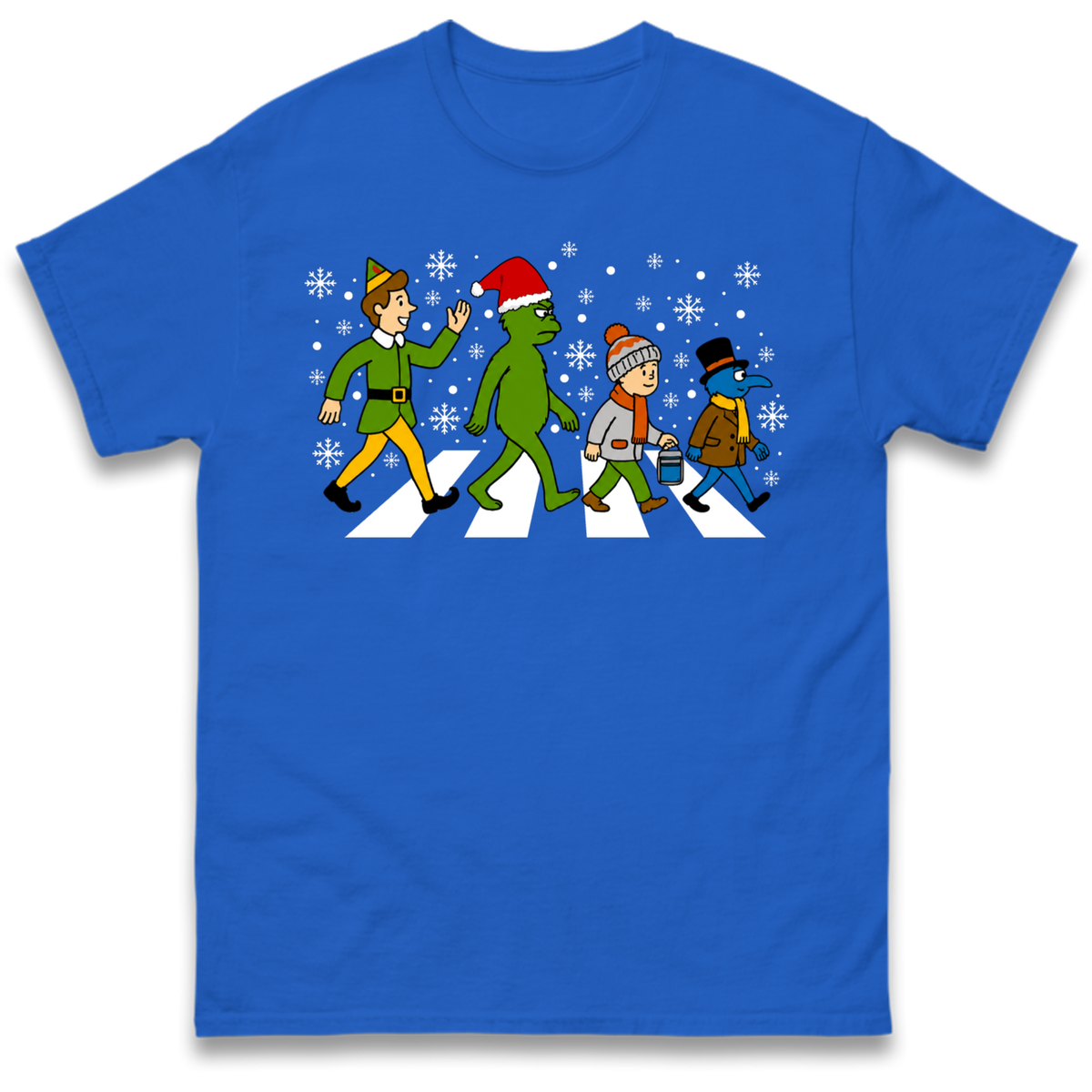 Abbey Road Walk Christmas jumper T-Shirt