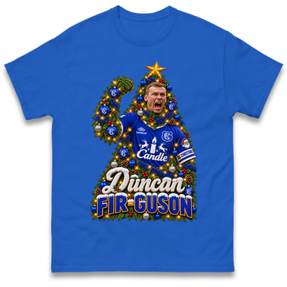 Duncan Ferguson Everton Christmas T-Shirt