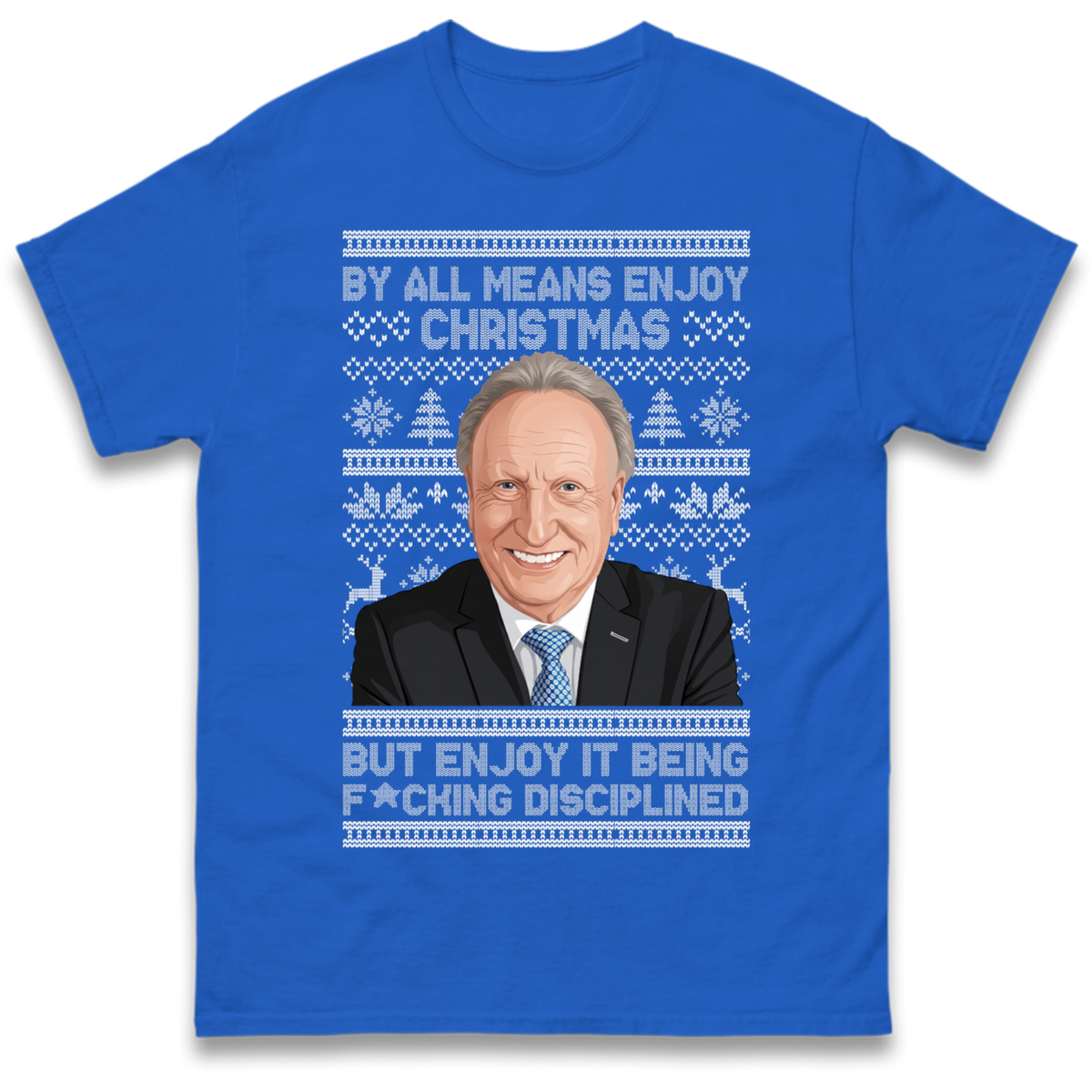 Neil Warnock Christmas T-Shirt