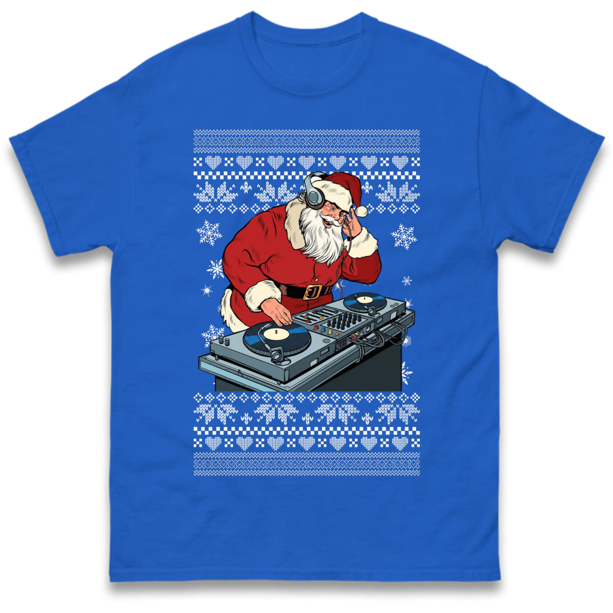 DJ Santa Christmas T-Shirt