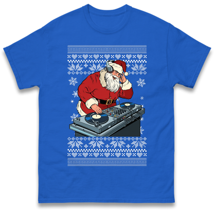 DJ Santa Christmas T-Shirt