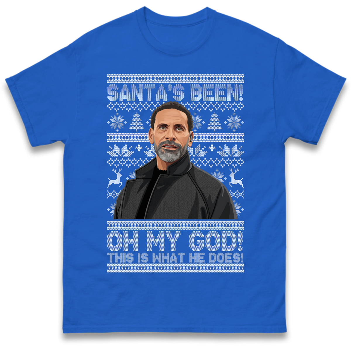 Steve Rio Ferdinand Christmas T-Shirt