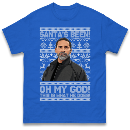 Steve Rio Ferdinand Christmas T-Shirt