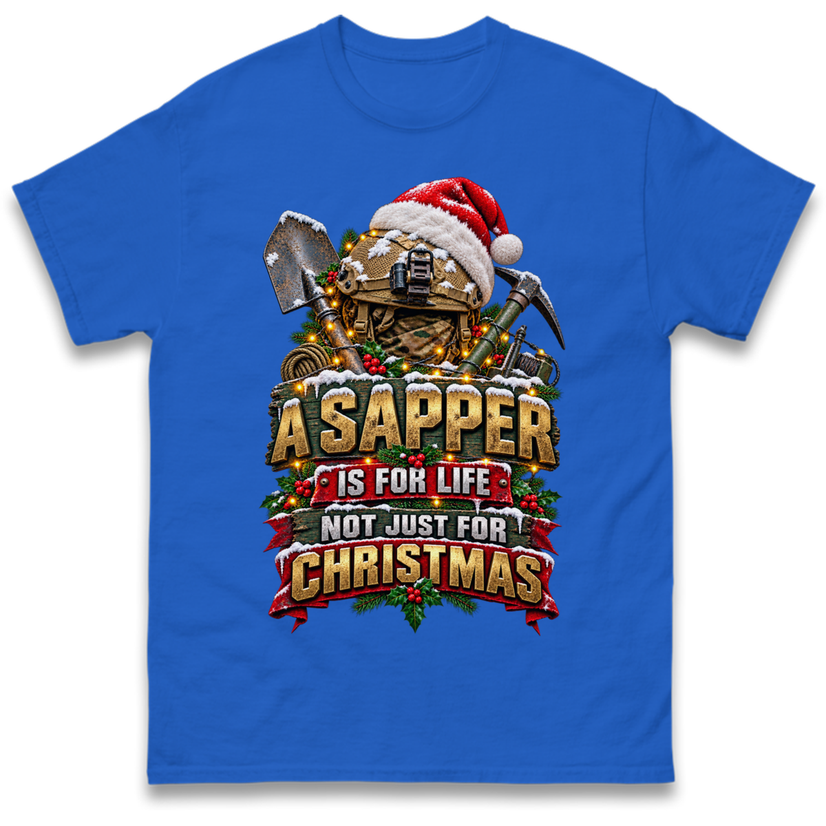 Royal Engineers Sappers Christmas T-Shirt