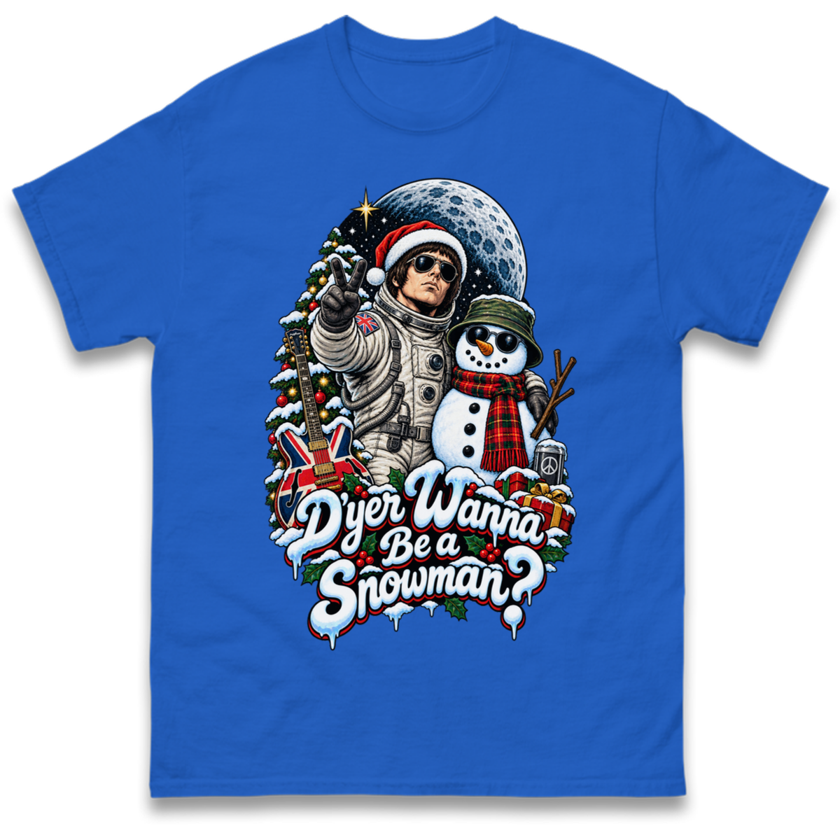 Oasis Band Christmas T-Shirt