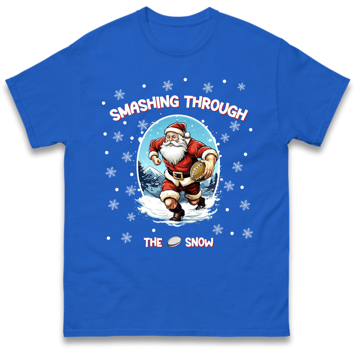 Rugby Santa Clothing T-Shirt