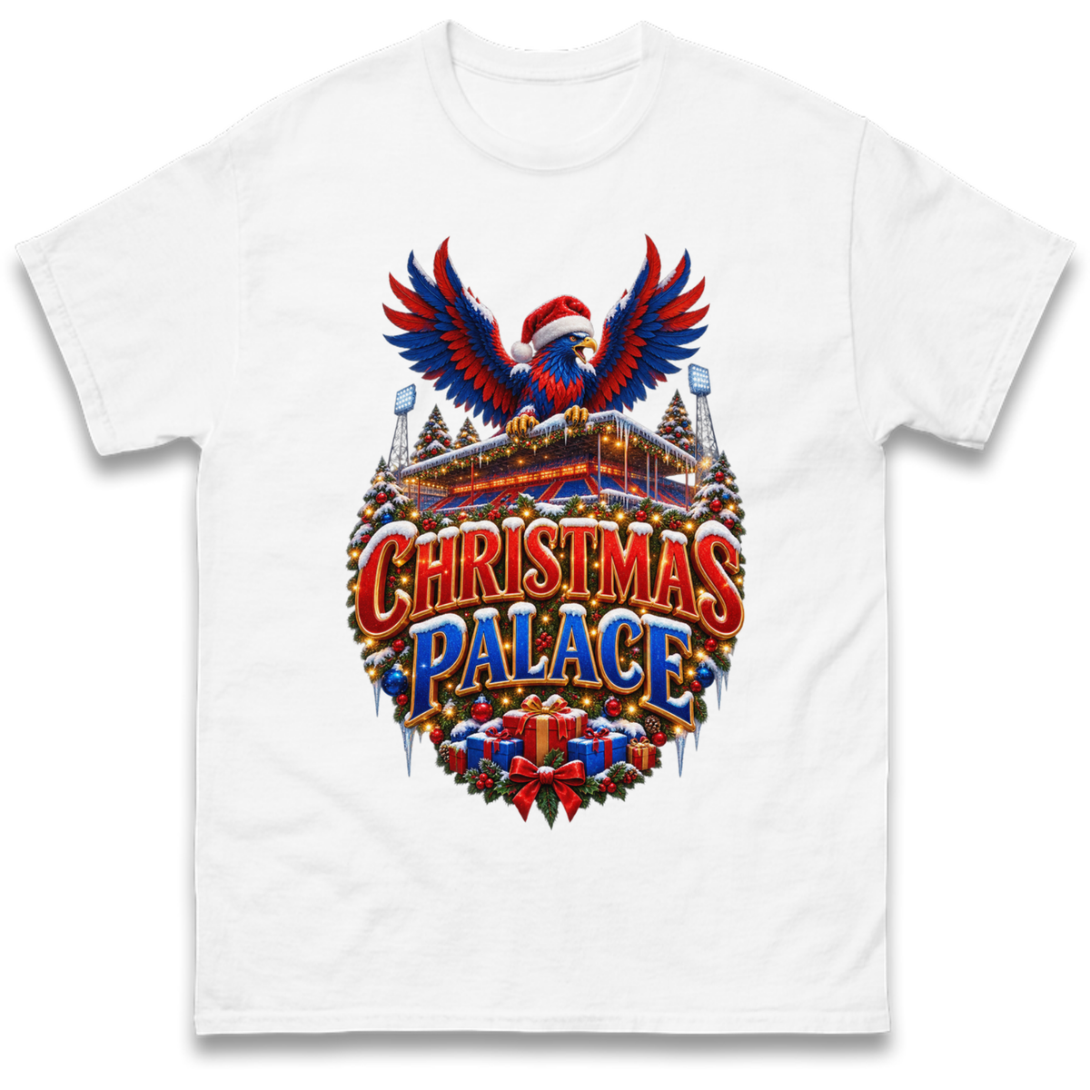 Crystal Palace Football Christmas T-Shirt