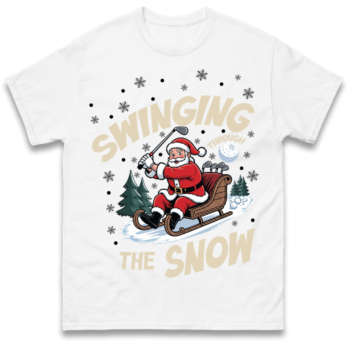 Christmas Golf T-Shirt
