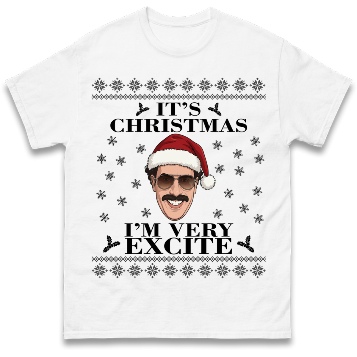 I Very Excite Christmas T-Shirt