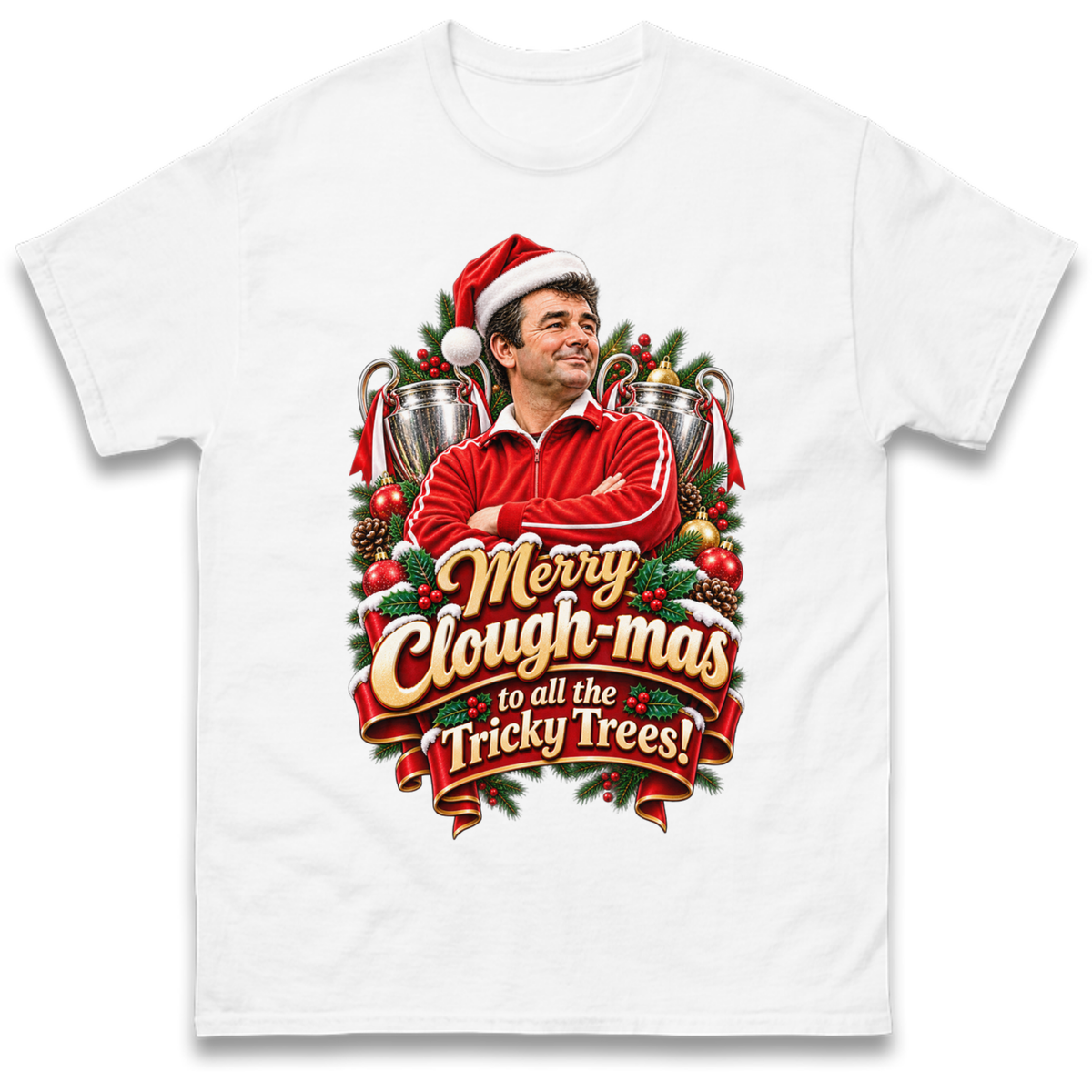 Nottm Forest Football Christmas T-Shirt