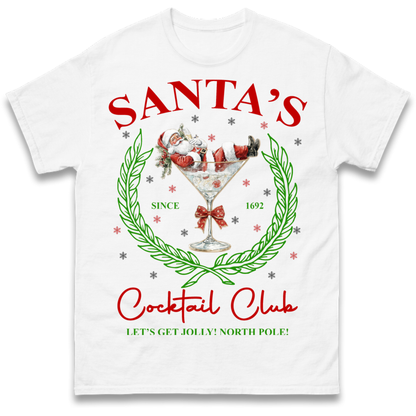 Cocktail Lover Christmas T-Shirt