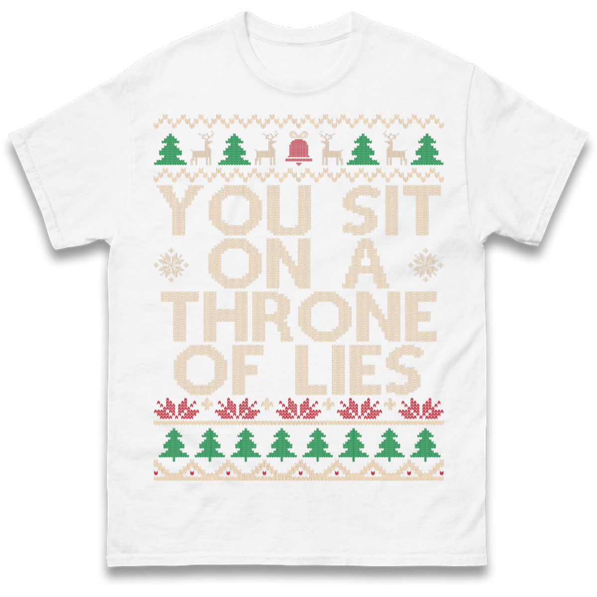Throne Of Lies Christmas T-Shirt