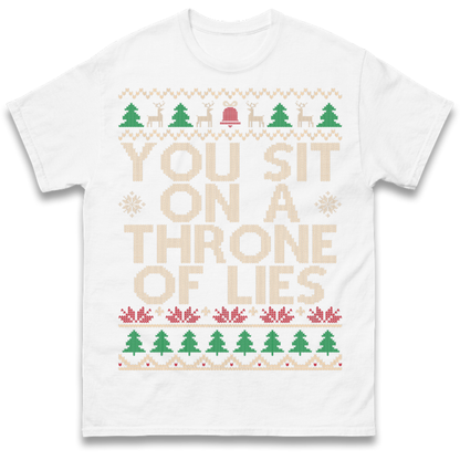 Throne Of Lies Christmas T-Shirt