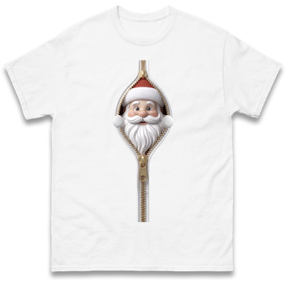 Santa Face Novelty T-Shirt