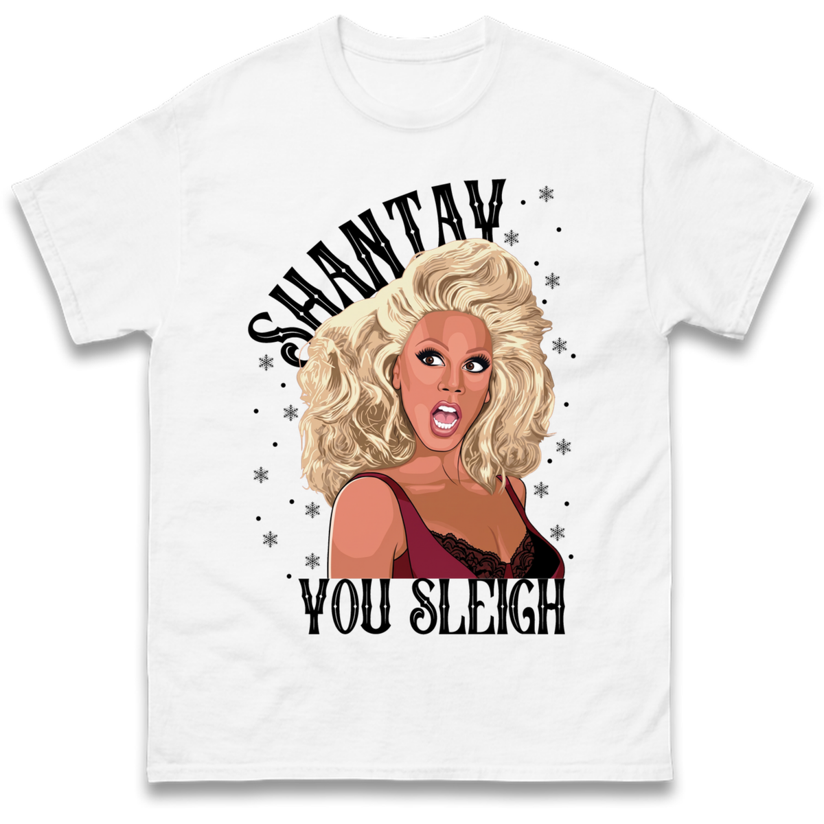 drag christmas clothing T-Shirt