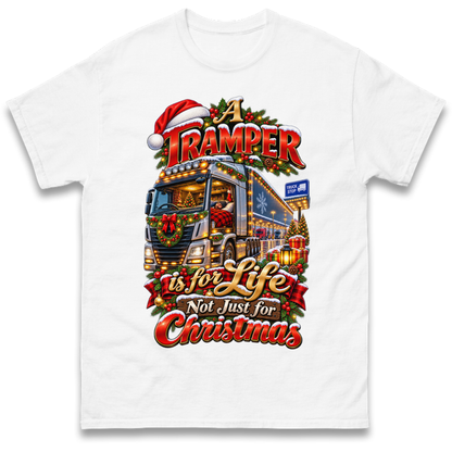 Trucker Christmas T-Shirt