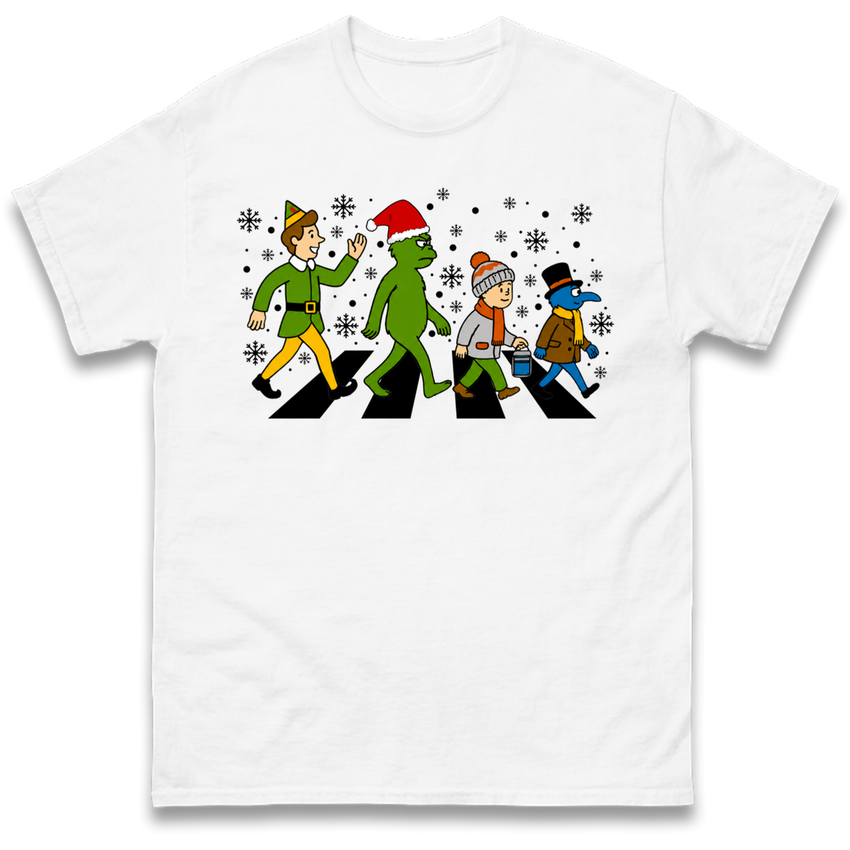 Abbey Road Walk Christmas jumper T-Shirt
