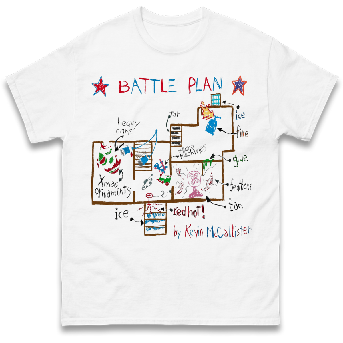 home alone battle plan T-Shirt