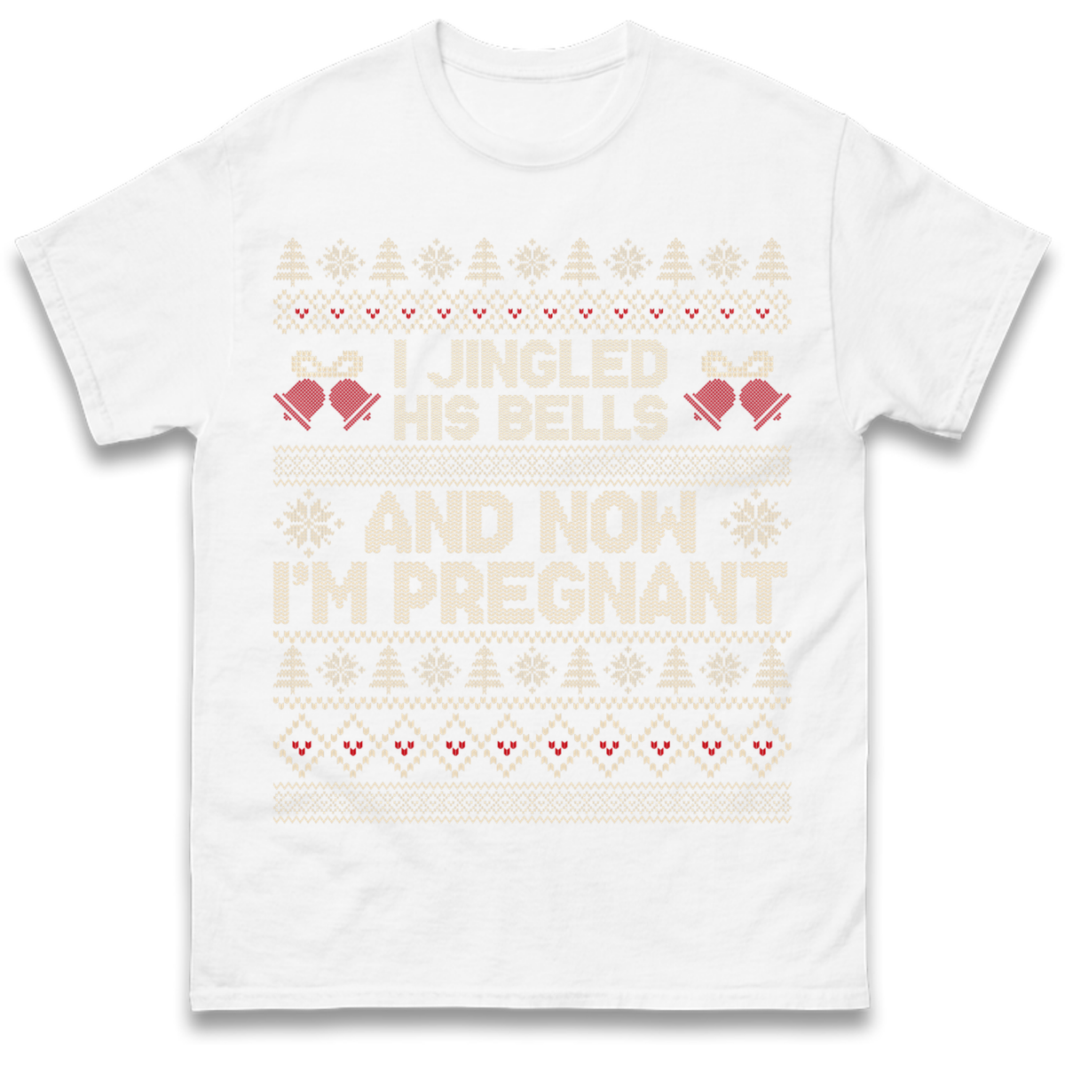 Pregnant At Christmas T-Shirt